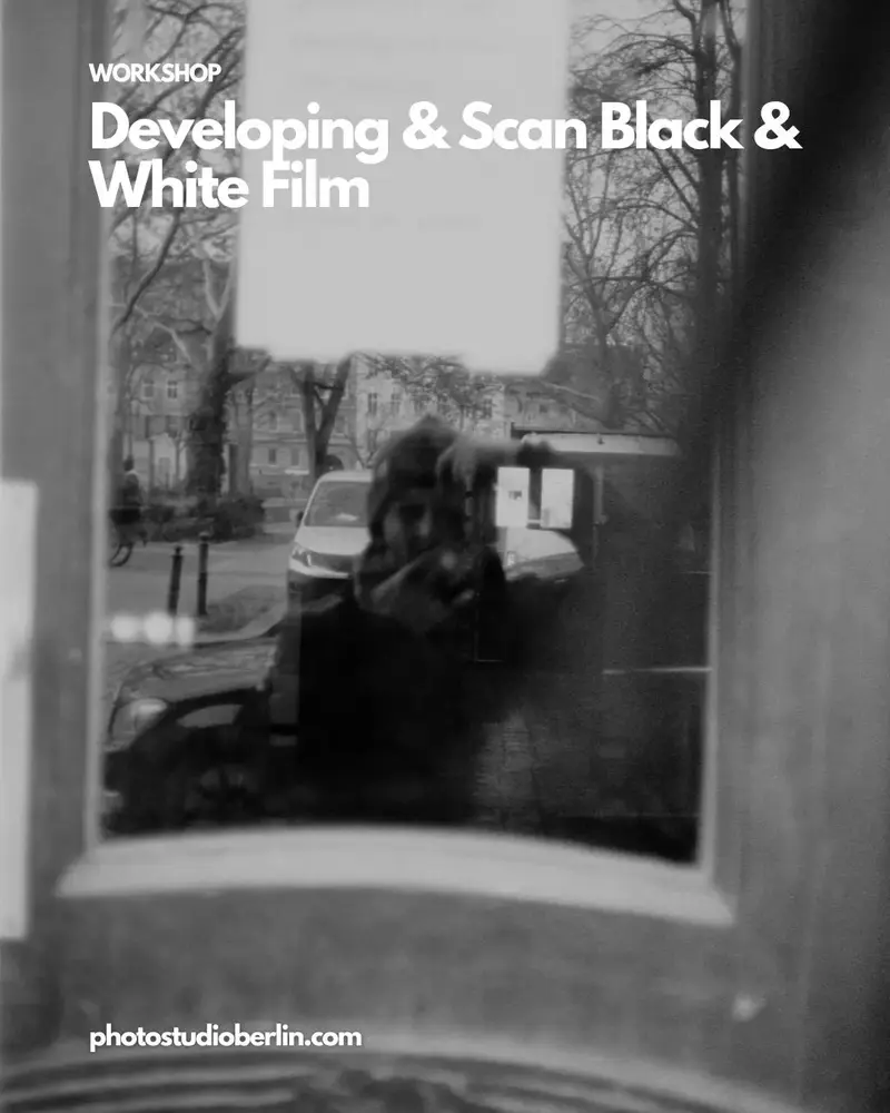 1-to-1 Black & White Film Workshop Berlin – Develop & Scan