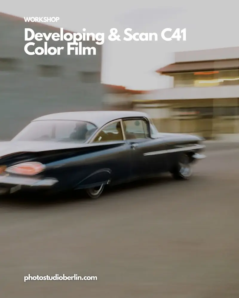 1-to-1 C-41 Color Film Development Workshop in Berlin