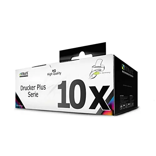 10x Mehrwegtoner Tintenpatrone kompatibel für Canon CLI551 – Schwarz/Cyan/Magenta/Gelb – für Canon Pixma IP 7200 Series, Canon Pixma IP 7240
