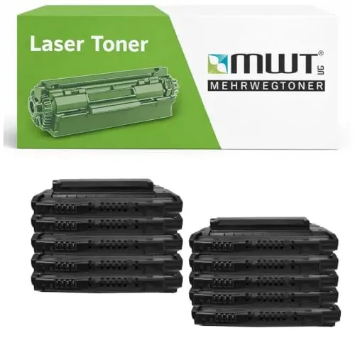 10x Mehrwegtoner Toner kompatibel für Xerox 013R00625 – Schwarz – für 3119