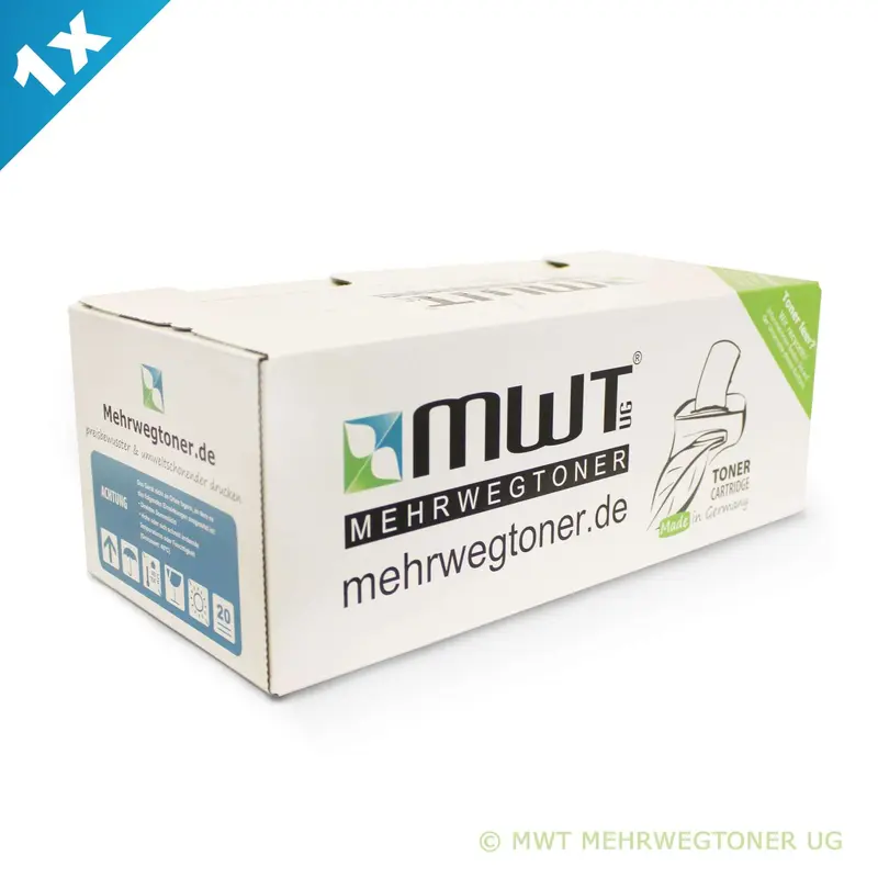 1x Alternativer Toner für Konica Minolta 8938-622 Blau Cyan