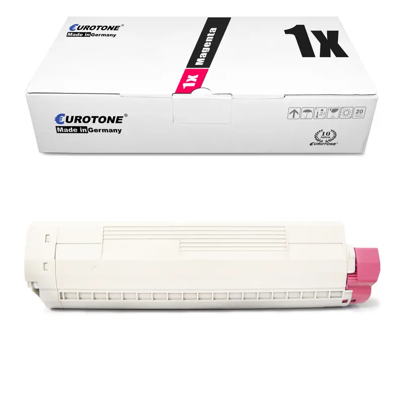 1x Alternativer Toner für OKI 44643002 Magenta