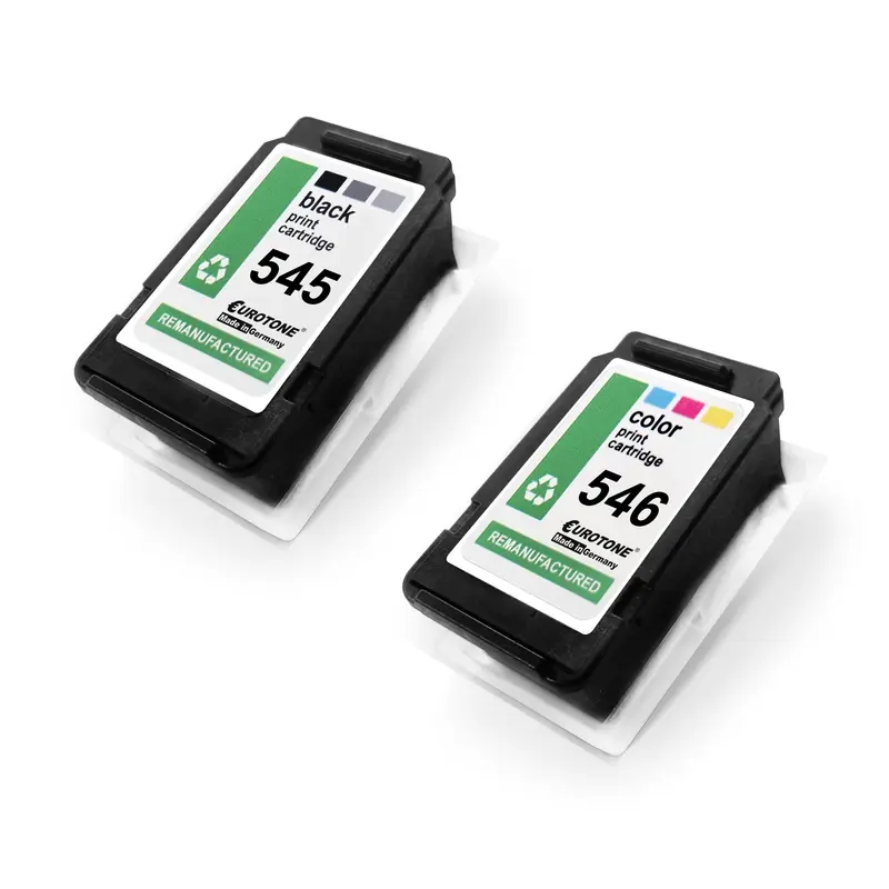 2x Alternative Tintenpatronen für Canon PG545XL CL546XL 8287B005