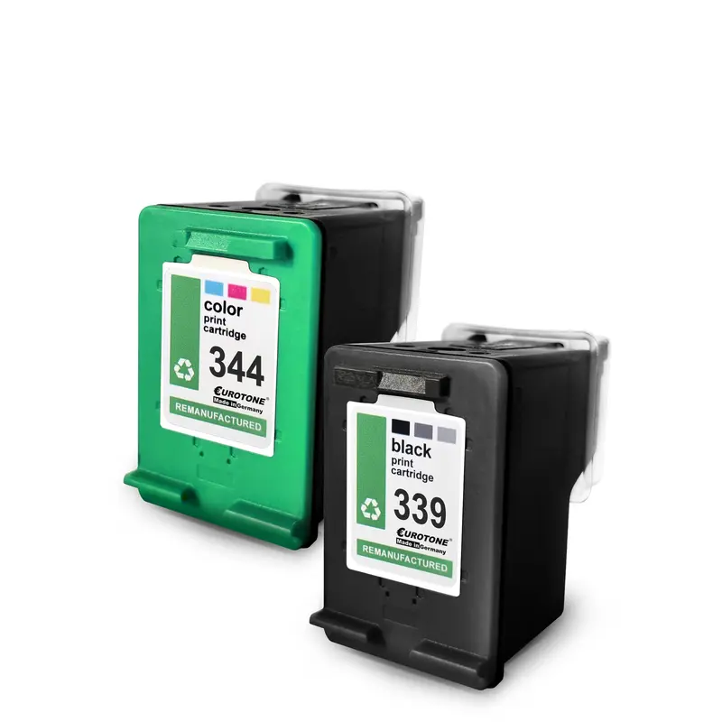2x Alternative Tintenpatronen für HP 339+344