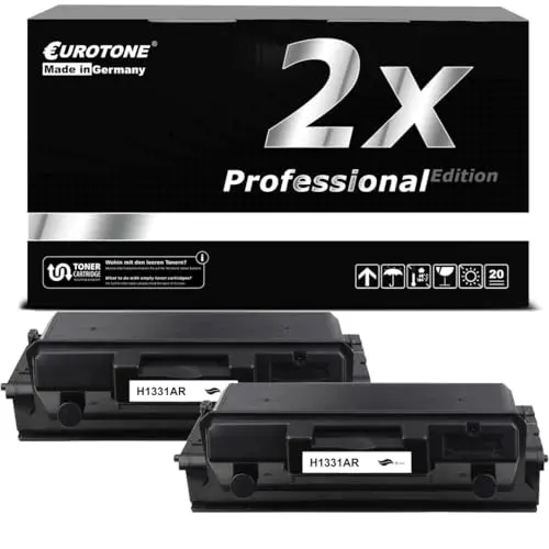 2x E.T. Toner kompatibel für HP W1331A – Schwarz – für HP Laser 408 dn, HP Laser MFP 432 fdn