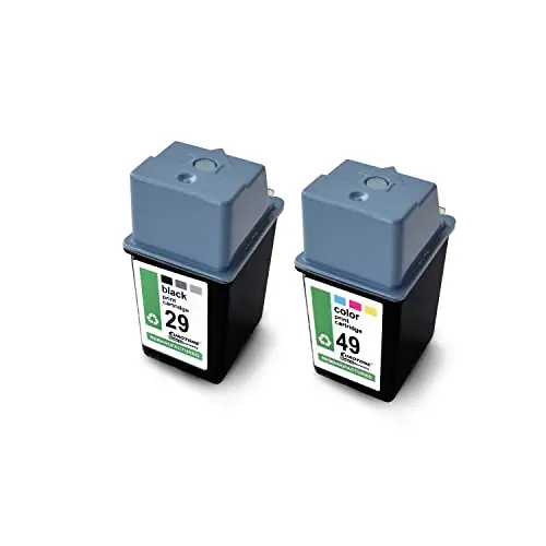 2x Eurotone Tintenpatrone kompatibel für HP 29XL – Mehrfarbig/Schwarz – für Brother MFC-J 5320 DW, Brother MFC-J 5600 Series