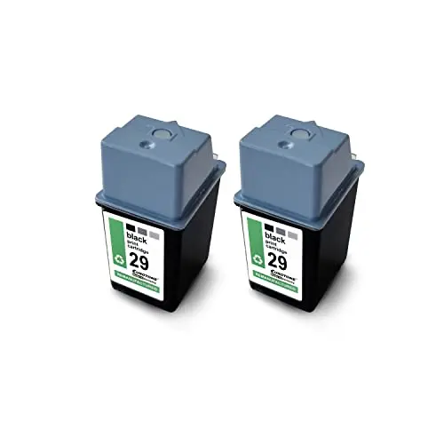 2x Eurotone Tintenpatrone kompatibel für HP 29XL – Schwarz – für Brother MFC-J 5320 DW, Brother MFC-J 5600 Series
