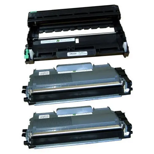 2x Eurotone Toner für Brother DR-2200 – für Brother DCP-7055, Brother DCP-7055 W