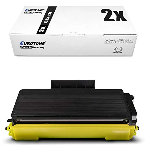 2x Eurotone Toner für Brother DR-3200 – Schwarz – für Brother DCP-8070 D, Brother DCP-8080 DN