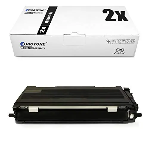 2x Eurotone Toner kompatibel für Brother L5510DW – Schwarz – für 3600XL, MFC-L5710DW