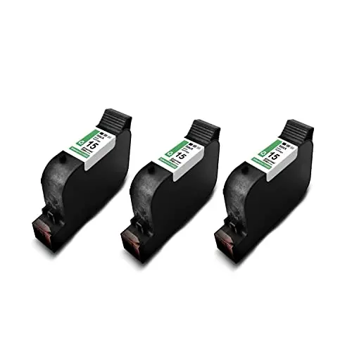 3x Eurotone Tintenpatrone kompatibel für HP 15XL – Schwarz – für C6615DE, 916C