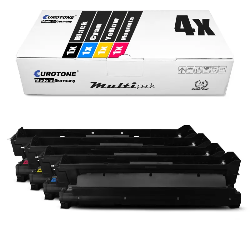 4x Alternative Bildtrommeln für OKI 42918107 42918105 42918108 42918106