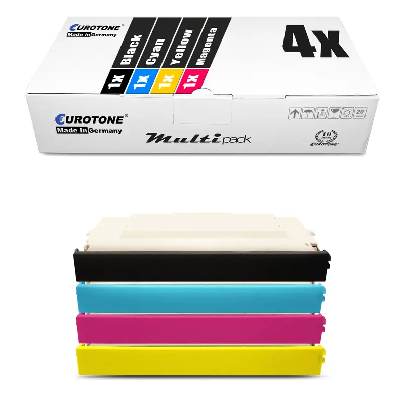 4x Alternative Toner für Brother TN-04