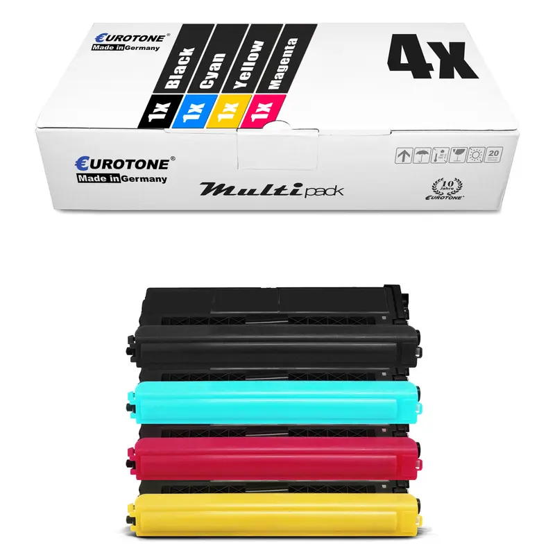 4x Alternative Toner für Brother TN-421