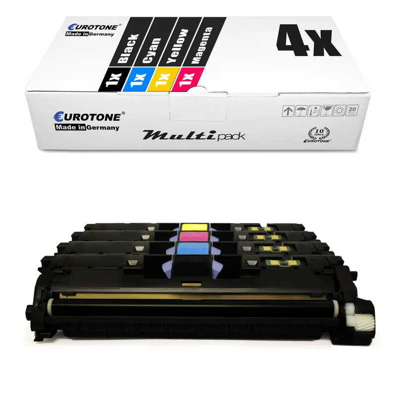 4x Alternative Toner für Canon 701