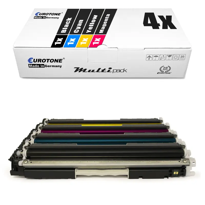 4x Alternative Toner für Canon 729