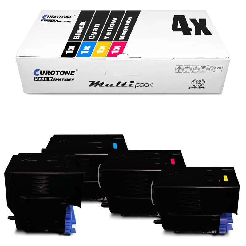 4x Alternative Toner für Canon C-EXV 21