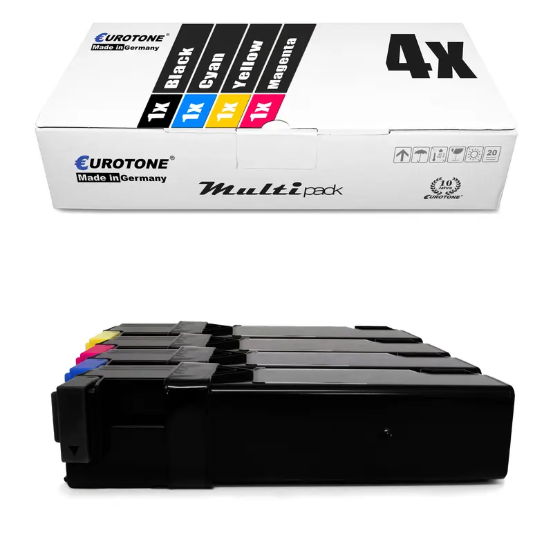 4x Alternative Toner für Dell 593-10261 593-10258 593-10259 593-10260