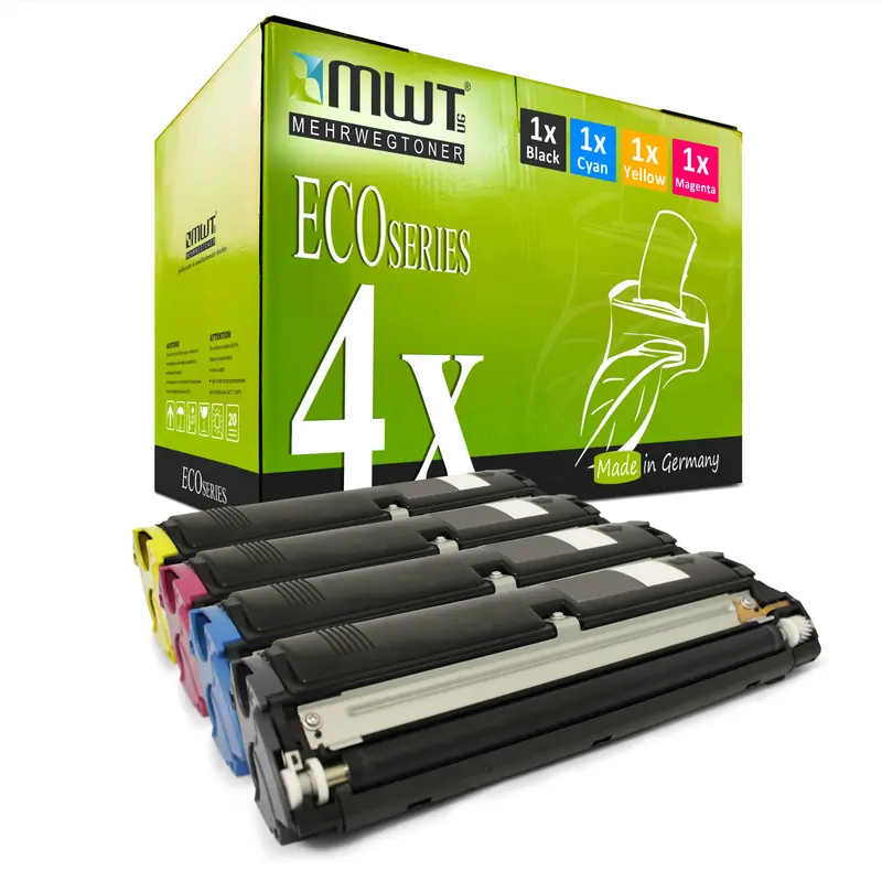 4x Alternative Toner für Epson C13S050227 C13S050228 C13S050229 C13S050226