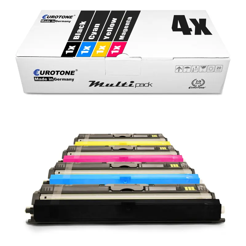 4x Alternative Toner für Konica Minolta A0V306H A0V30HH A0V30CH A0V301H