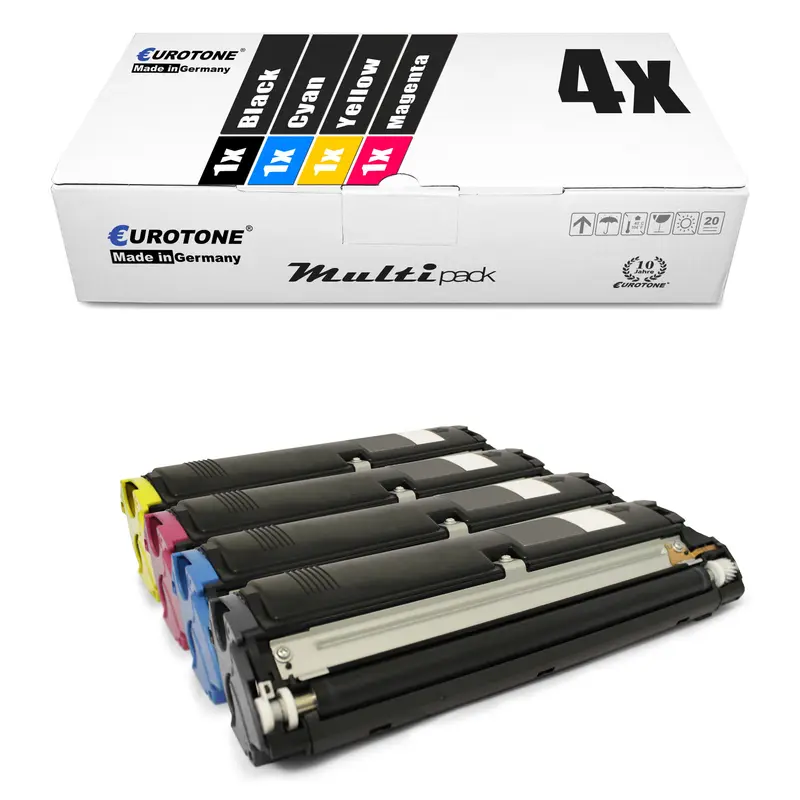 4x Alternative Toner für Konica Minolta QMS 2300