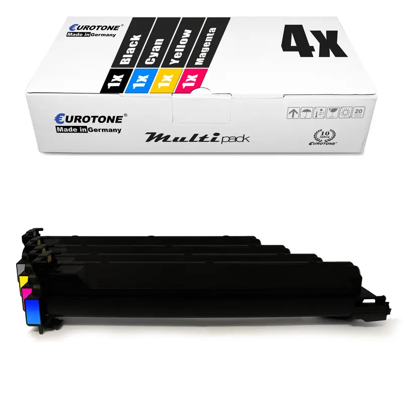 4x Alternative Toner für Konica Minolta TN-214