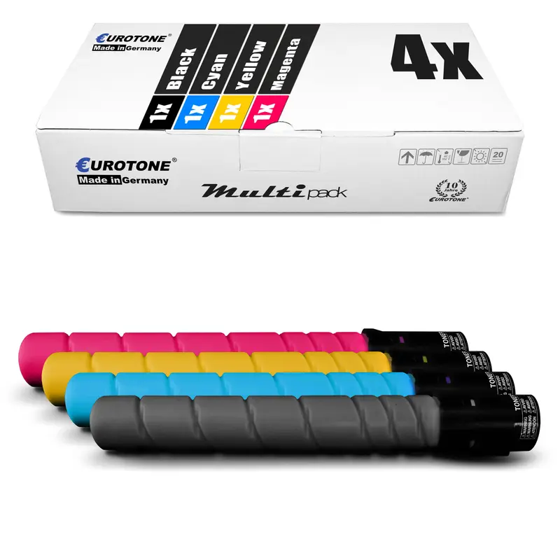 4x Alternative Toner für Konica Minolta TN216