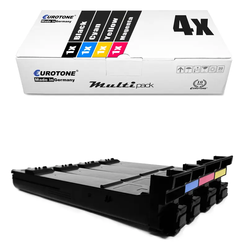 4x Alternative Toner für Konica Minolta TN313