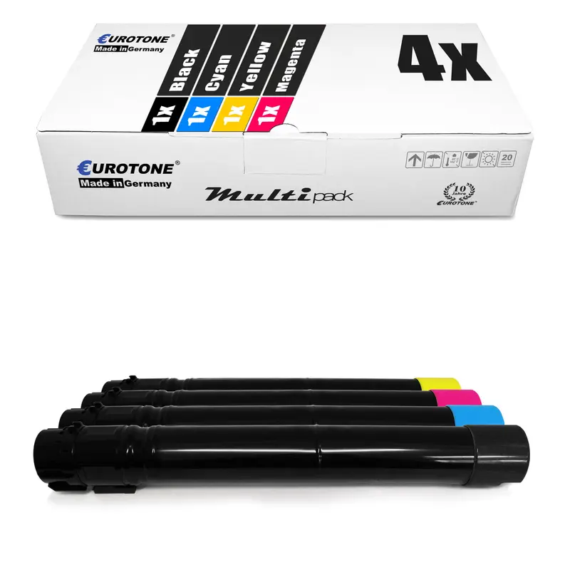 4x Alternative Toner für Lexmark C950X2