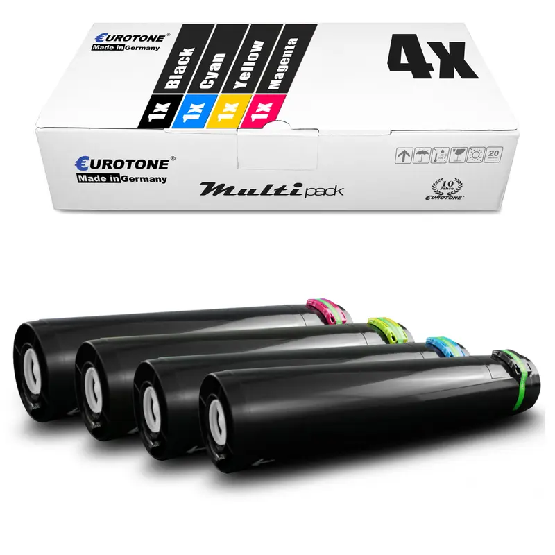 4x Alternative Toner für Lexmark X945X2CG X945X2MG X945X2KG X945X2YG
