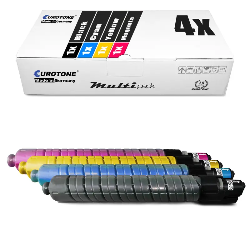 4x Alternative Toner für Ricoh 842045 842044 842047 842046