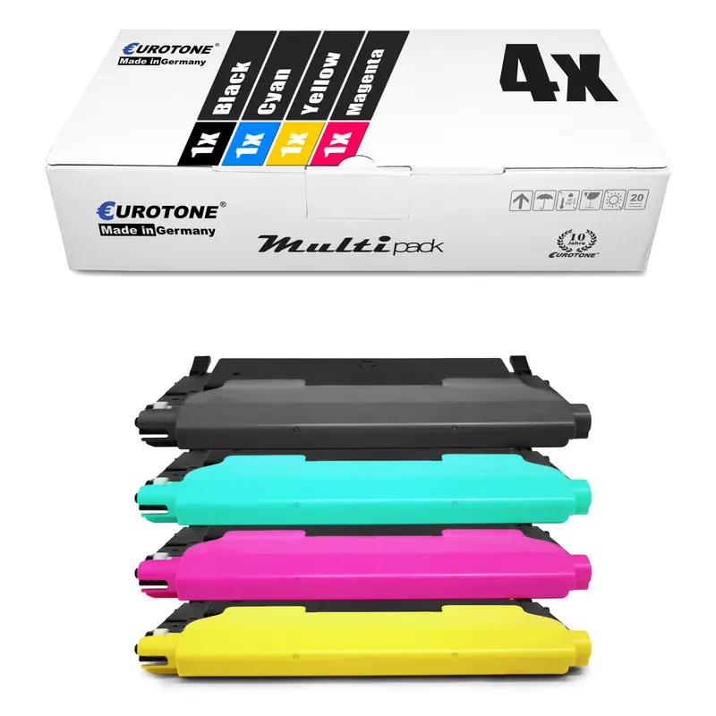 4x Alternative Toner für Samsung CLT-4072S