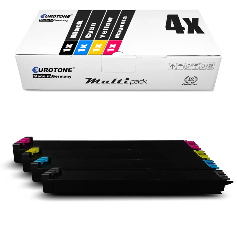 4x Alternative Toner für Sharp MX-27 GT