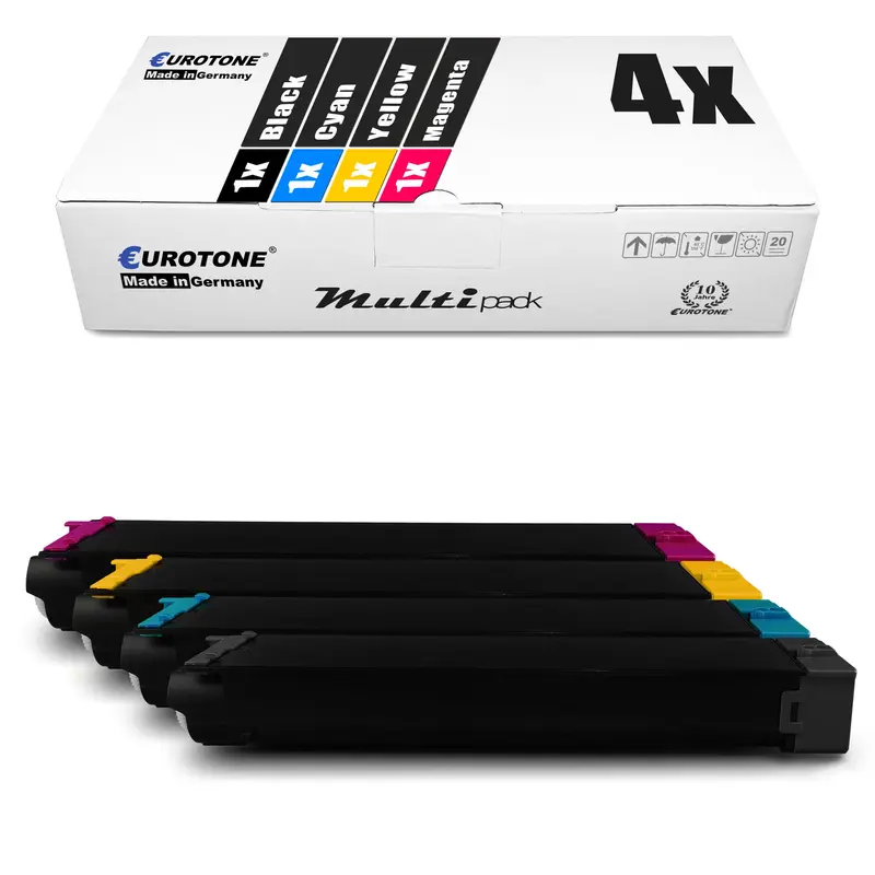 4x Alternative Toner für Sharp MXC-38 GT