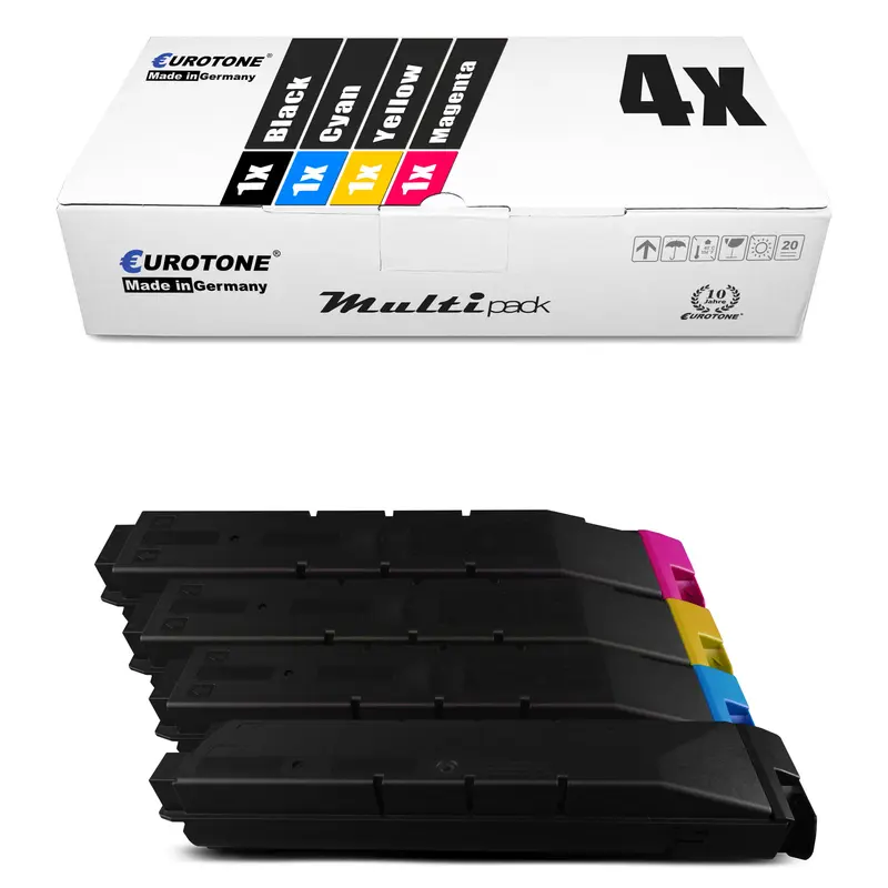 4x Alternative Toner für Utax 654510014 654510010 654510016 654510011