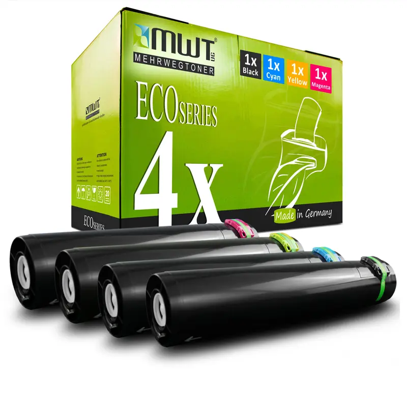 4x Alternative Toner für Xerox 006R01122 006R01123 006R01124 006R01125