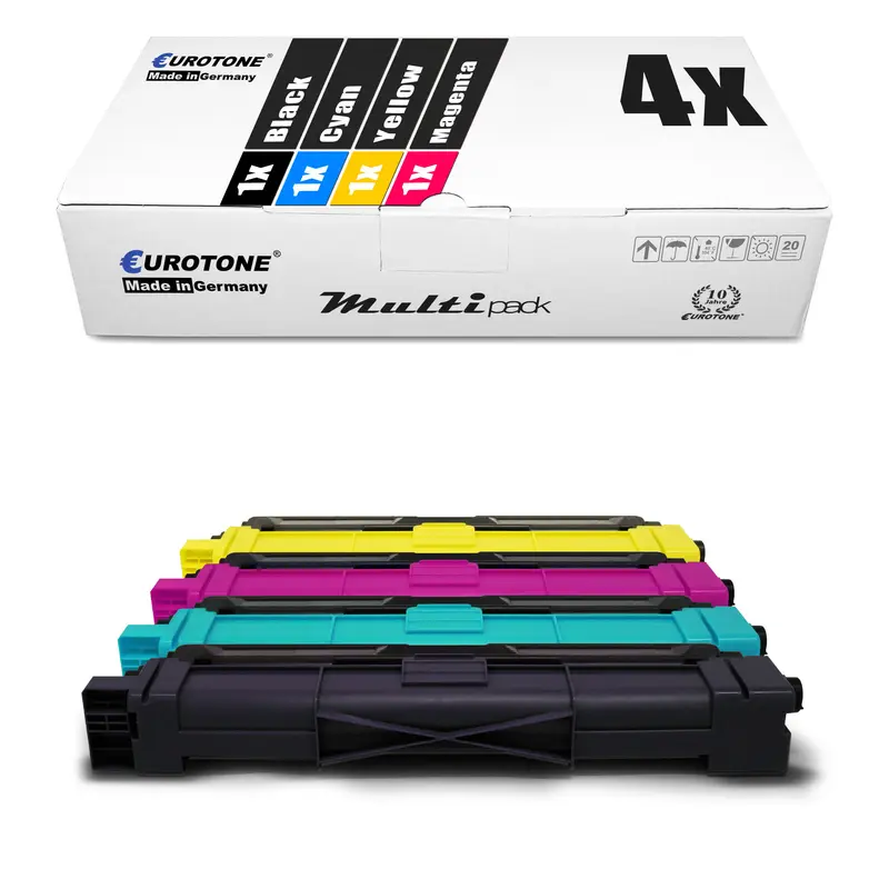 4x Alternative Toner XXL für Brother TN-242/246