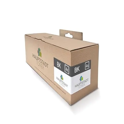 4x Eurotone Tintenpatrone kompatibel für Lexmark 200XL – Schwarz