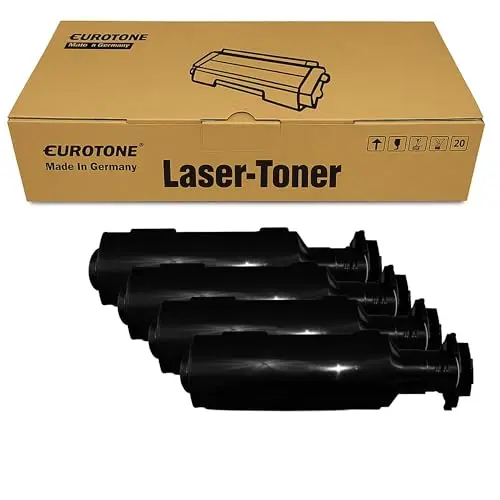 4x Eurotone Toner kompatibel für Xerox 006R01262 – Schwarz – für WC7232TPL, WC7232Splx