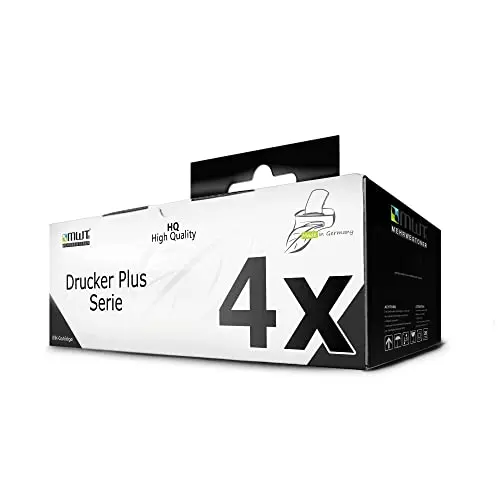 4x Mehrwegtoner Tintenpatrone kompatibel für Canon PGI2500 – Schwarz – für Canon Maxify iB 4000 Series, Canon Maxify iB 4050