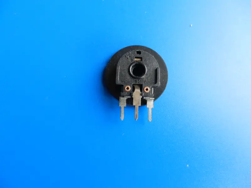 500K Potentiometer mit Rändelrad für Hifi, Audio, Diktieren von GRUNDIG
