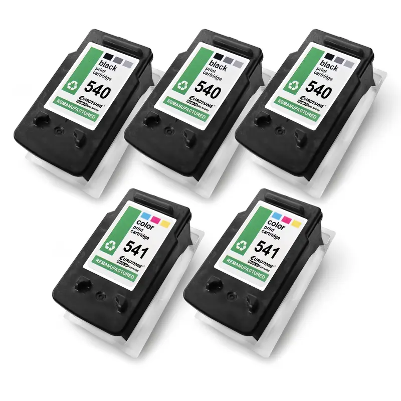 5x Alternative Tintenpatronen für Canon PG540XL CL541XL 5225B006