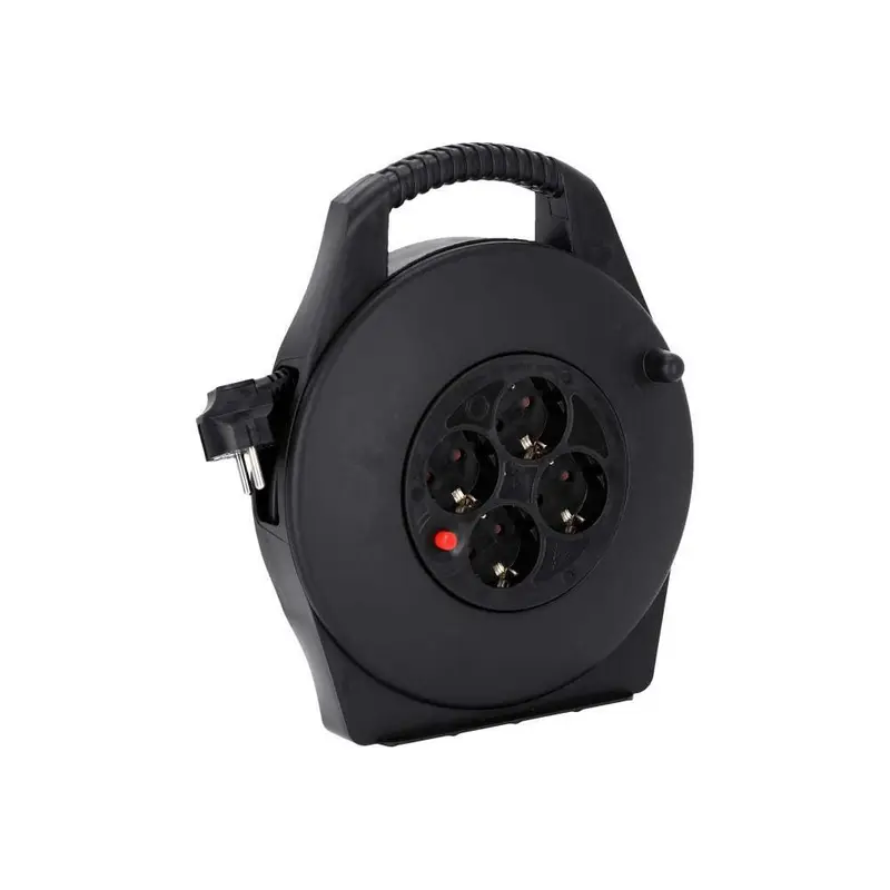 Adam Hall 3 STAR CD 10 PWR - Strom Kabeltrommel 4-Fach Schuko, 10m