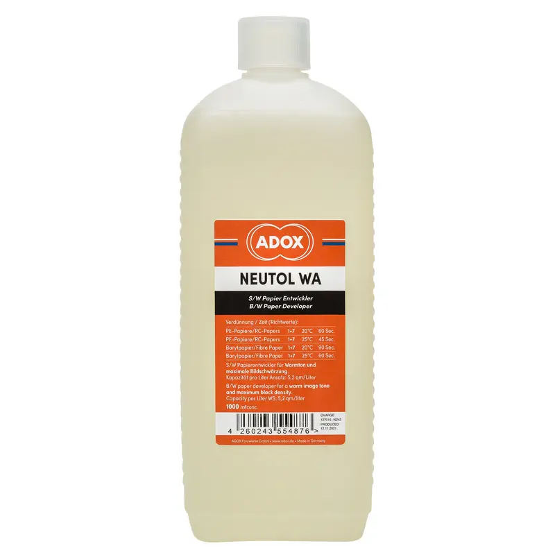 ADOX NEUTOL Liquid WA - Warmton Papierentwickler (1000ml)