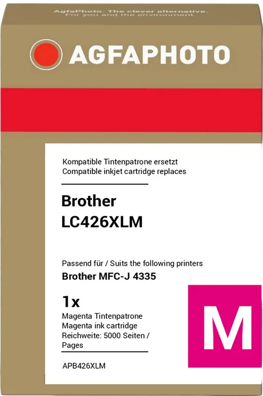 Agfa Photo APB426XLM Magenta Druckerpatrone