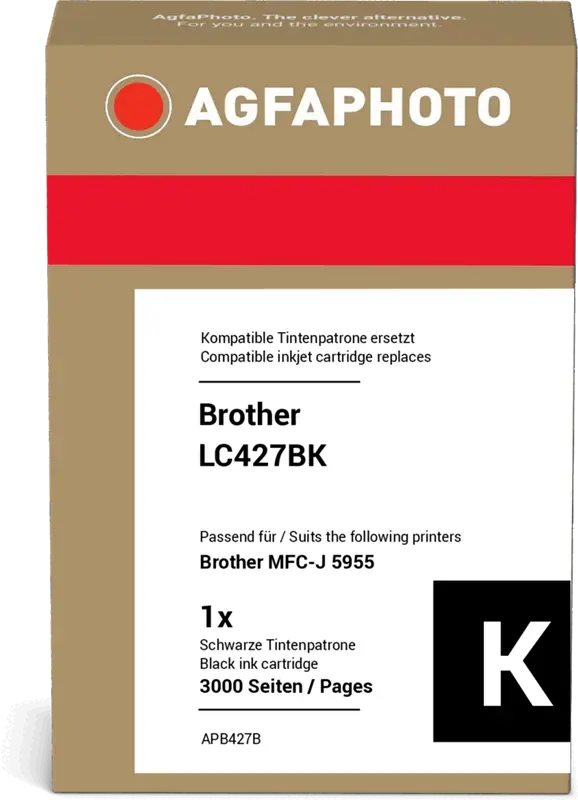Agfa Photo APB427B Schwarz Druckerpatrone
