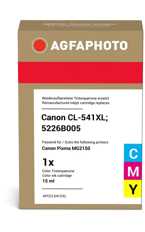 Agfa Photo APCCL541CXL mehrere Farben Druckerpatrone