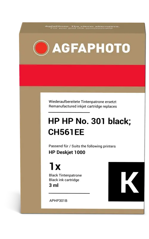 Agfa Photo APHP301B Schwarz Druckerpatrone