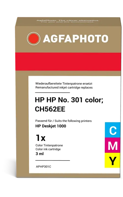Agfa Photo APHP301C mehrere Farben Druckerpatrone