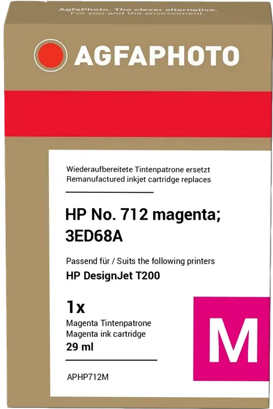 Agfa Photo APHP712M Magenta Druckerpatrone